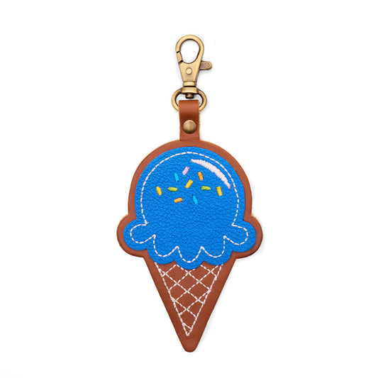 Skydive | Ice Cream Shaped Keychain with swivel clasp