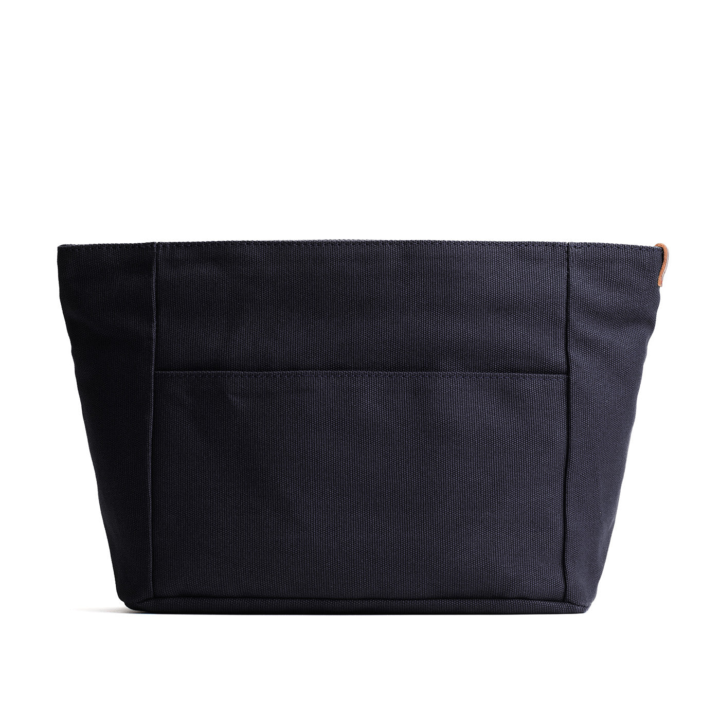 Black*Zipper*Medium | Medium canvas bag insert for organization