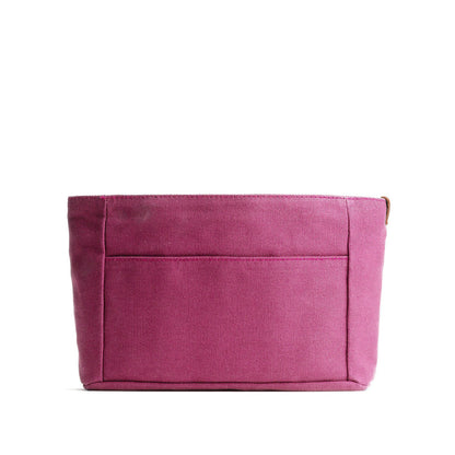 Dragonfruit*Zipper*Small | Small canvas bag insert for organization