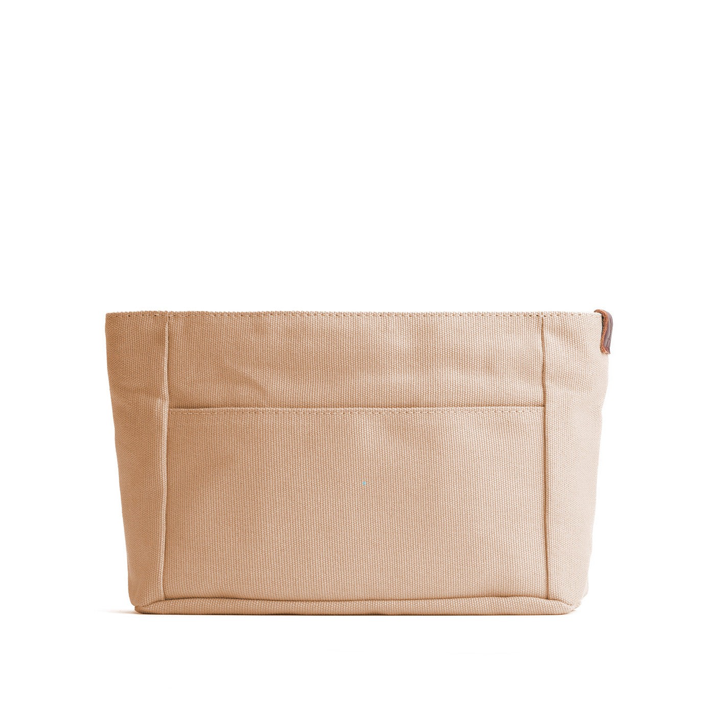 Sesame*Zipper*Small | Small canvas bag insert for organization