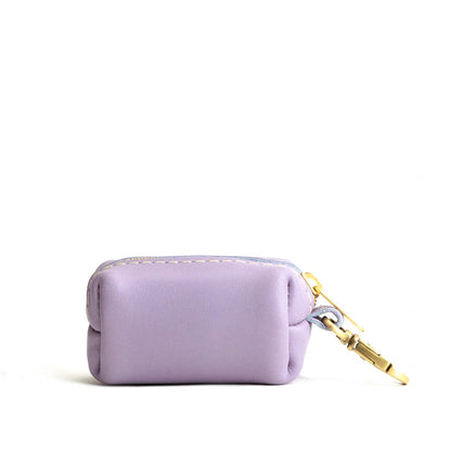 All Color: Lavender | Leather small keychain pouch