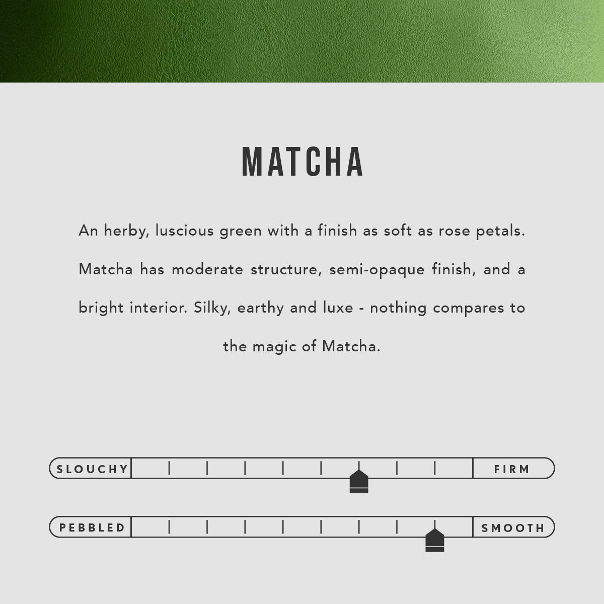 All Color: Matcha | infographic