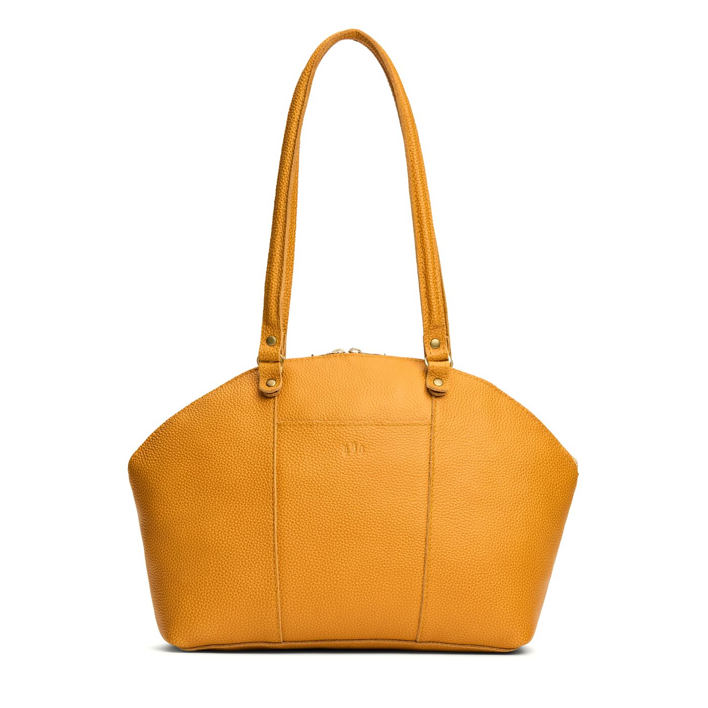 Sunshine*Large | A half circle crossbody bag with handles and removable crossbody strap