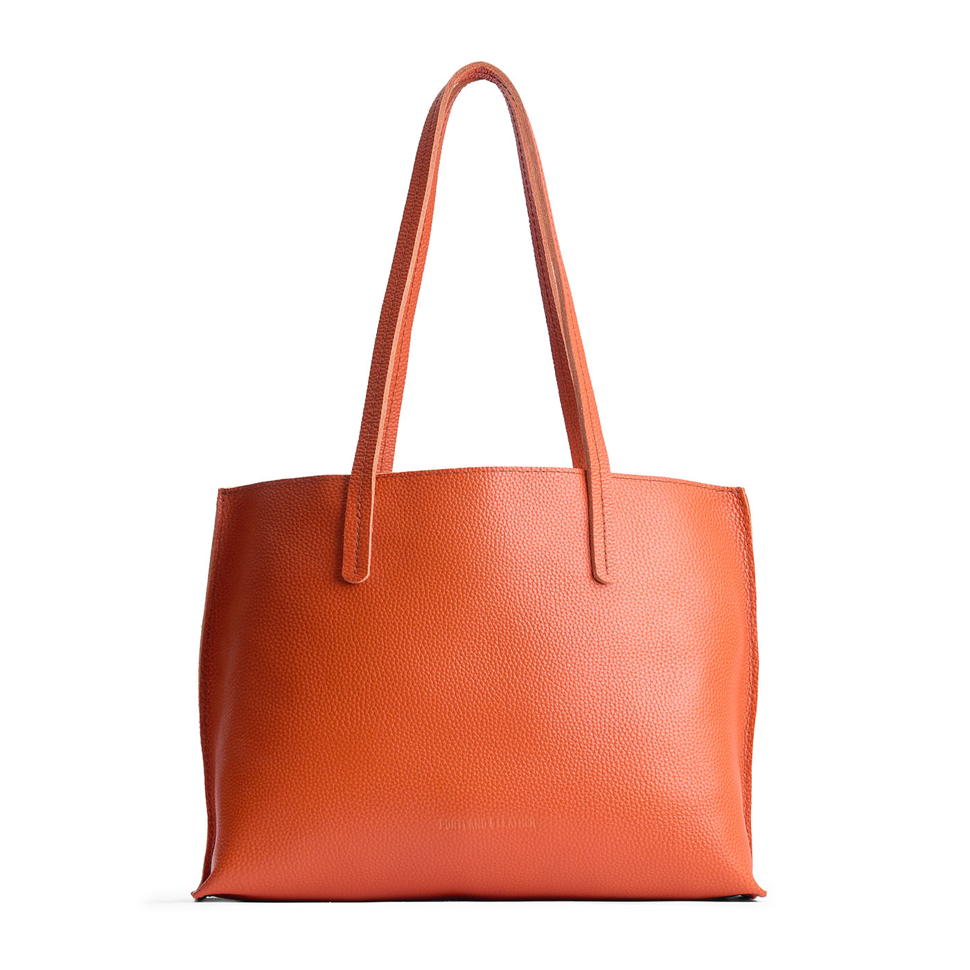 Koi*Medium | Leather tote bag with interior snap key loop
