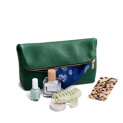 Bacalar | Closed folded zipper pouch