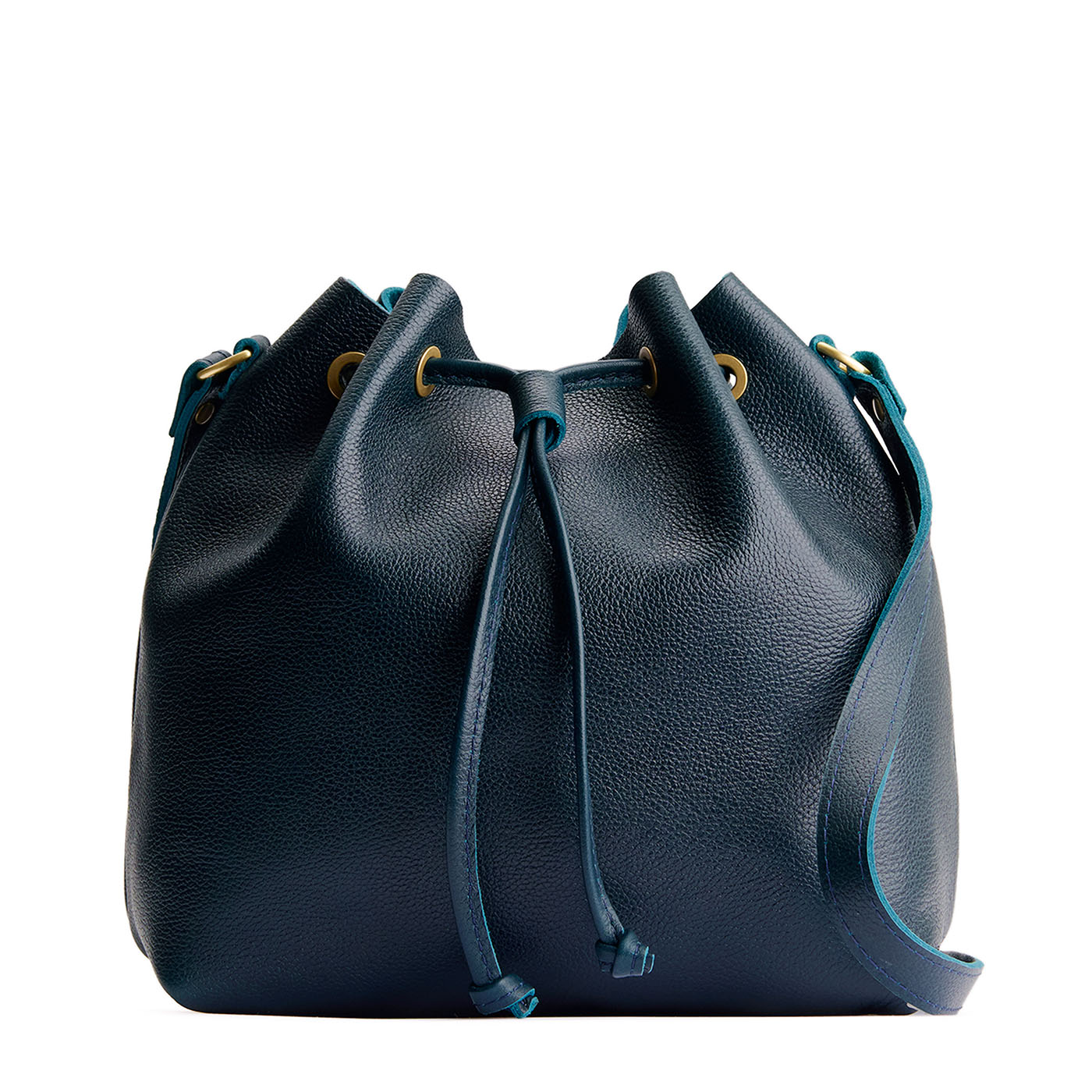 Boreal*Large | Slouchy crossbody bag with leather drawstring closure