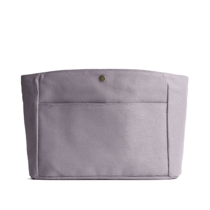 Gray*Classic*Large | Large canvas bag insert for organization