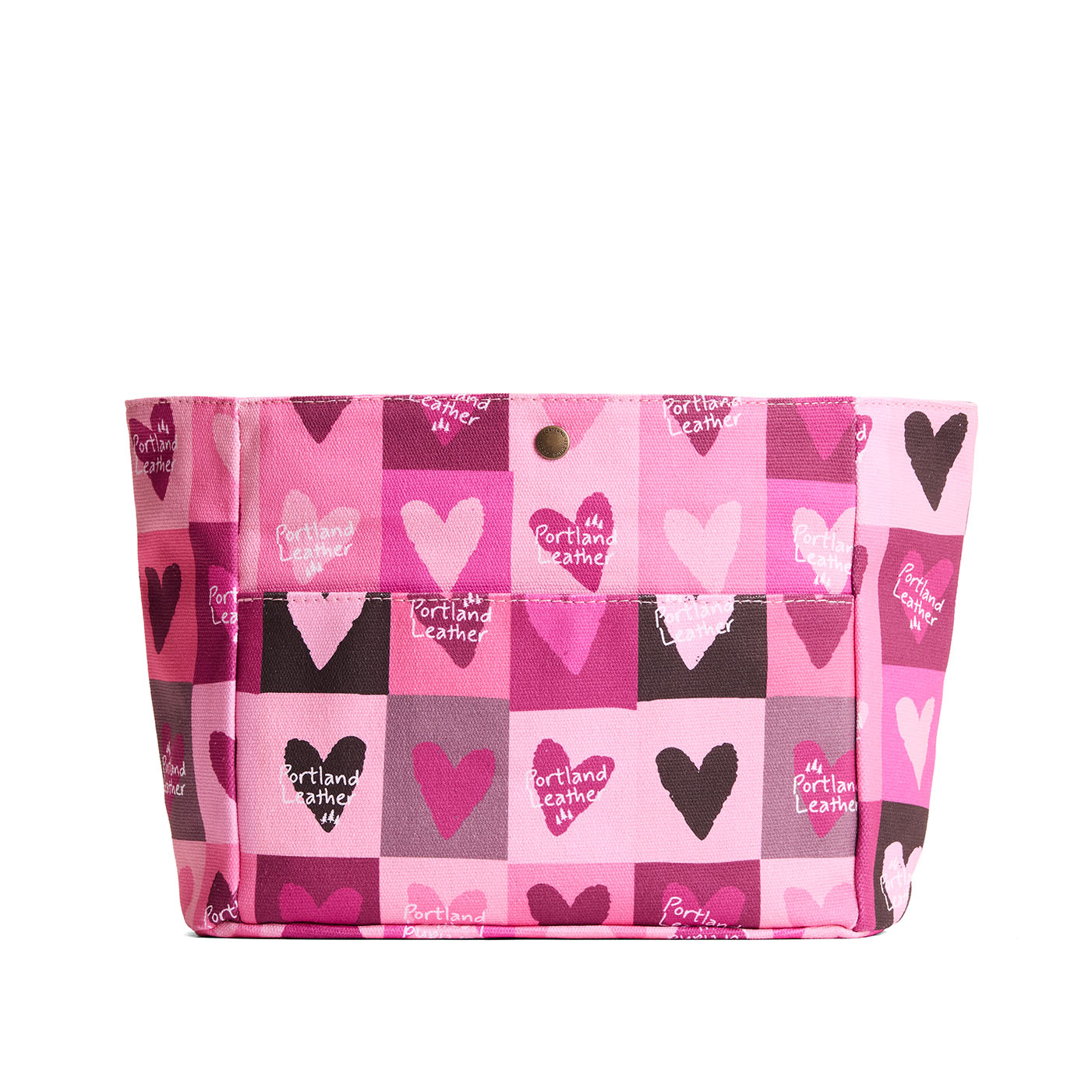 Sugar Rush*Classic*Medium | Heart printed canvas organizer with pockets