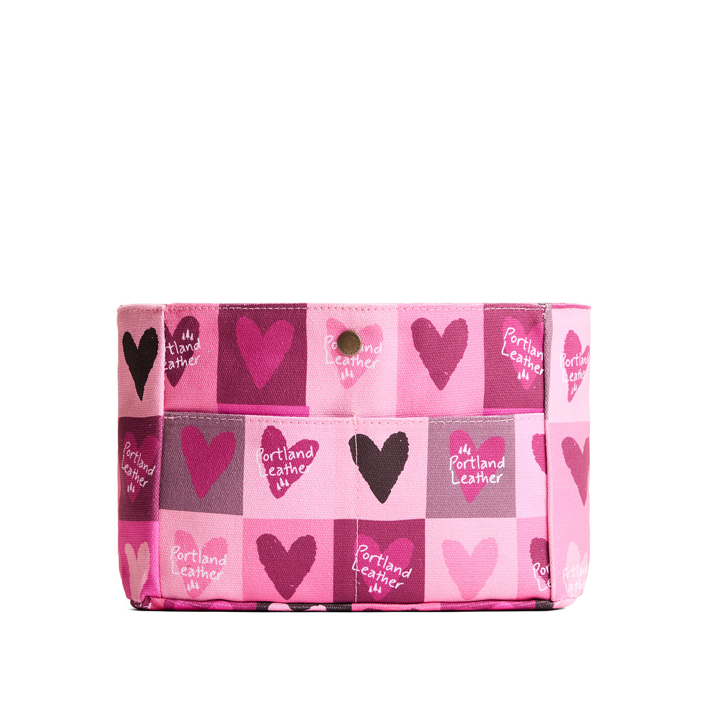 Sugar Rush*Classic*Small | Heart printed canvas organizer with pockets