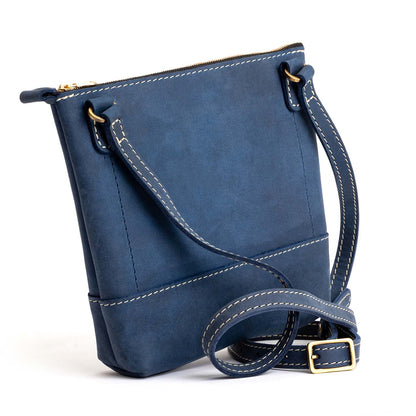 Deepwater | Small rectangular crossbody purse with top zipper and interior pocket