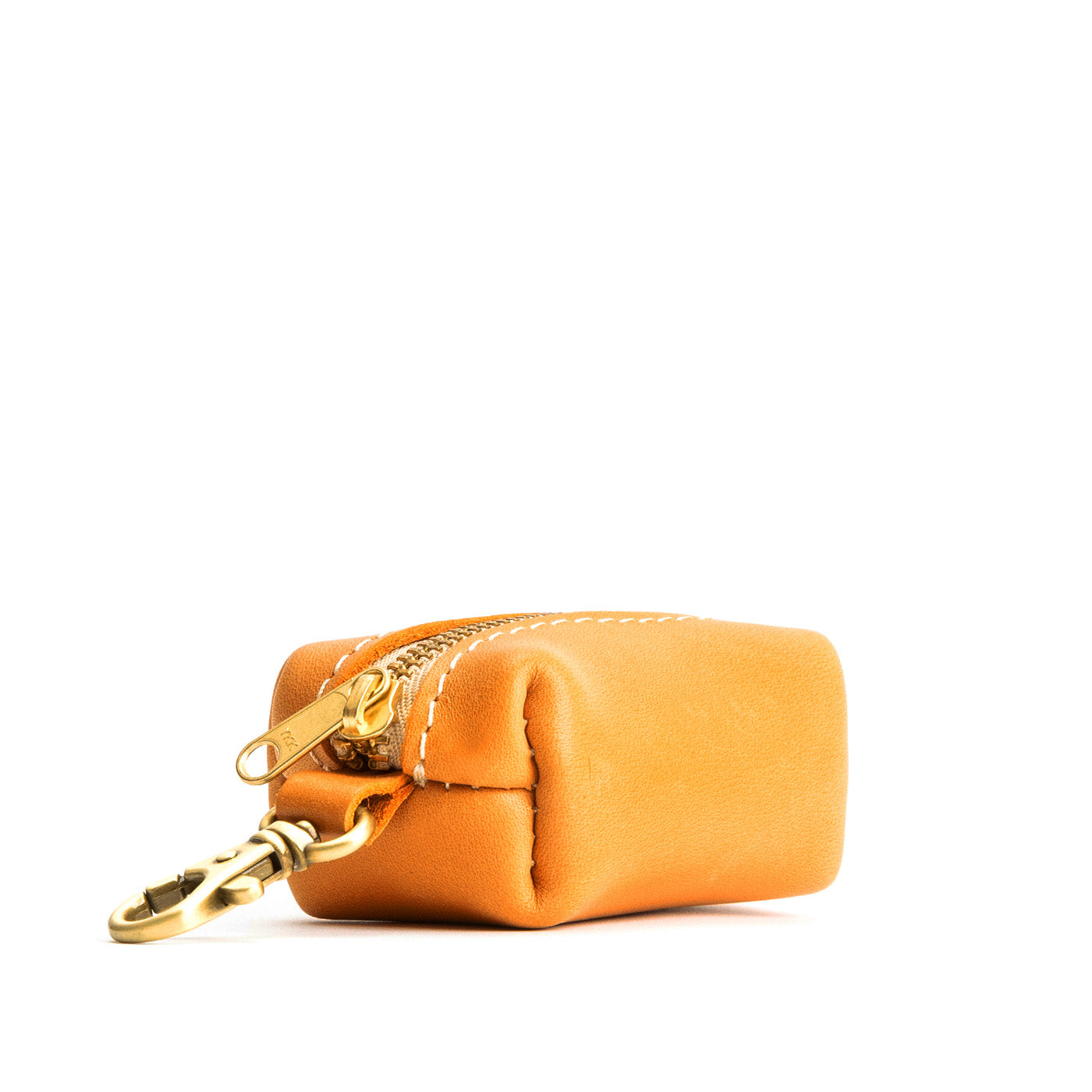 All Color: Sunflower | Leather small keychain pouch