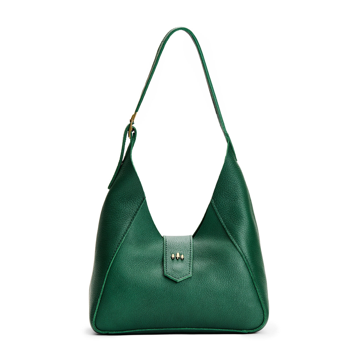 Bacalar | Structured hobo shoulder bag with adjustable strap and magnetic closure