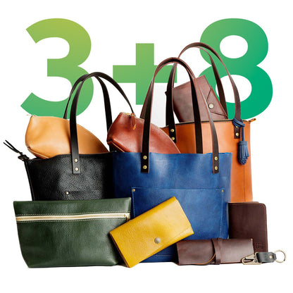 Tote Mystery Box with 3 totes and 8 small goods