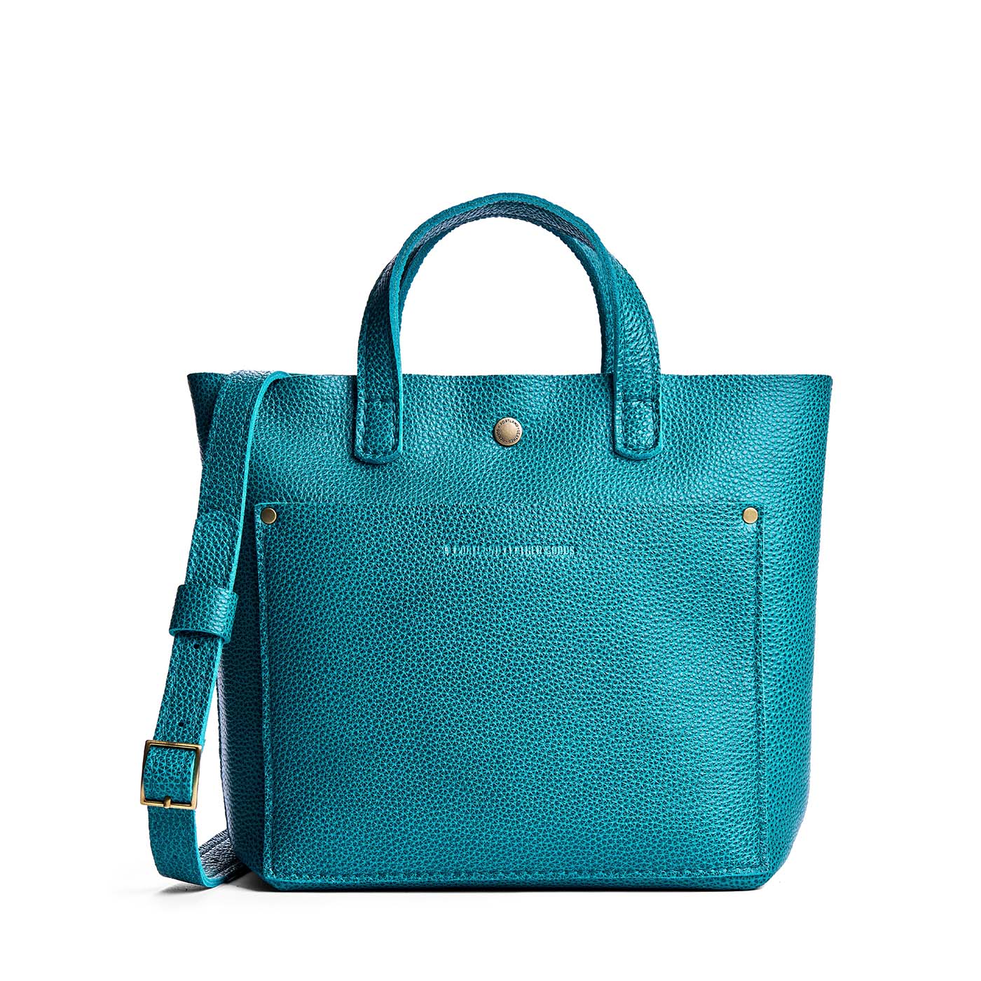 Aquarius*Classic | Crossbody tote bag with snap closure and front pocket
