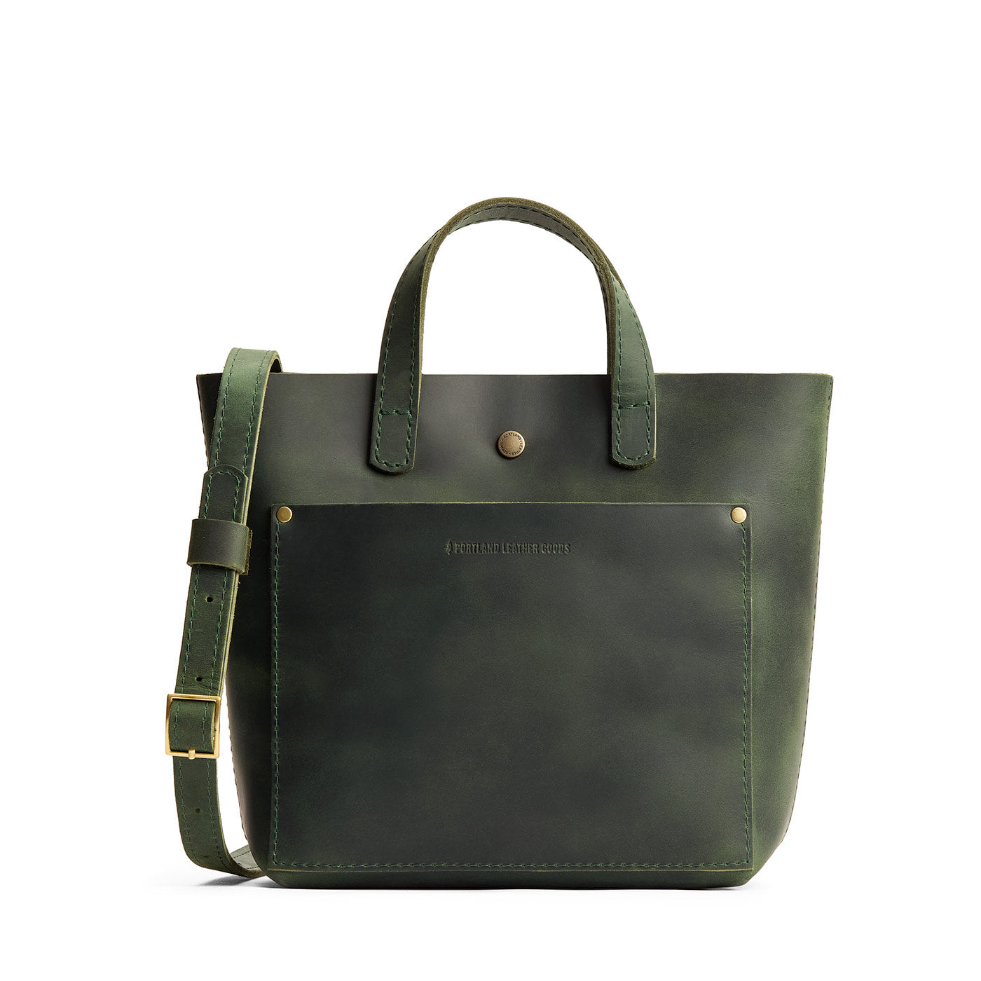 Evergreen*Classic | Crossbody tote bag with snap closure and front pocket