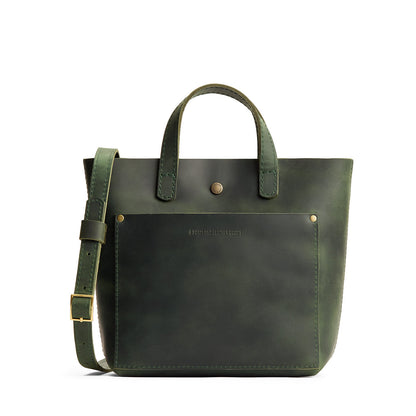 Evergreen*Classic | Crossbody tote bag with snap closure and front pocket