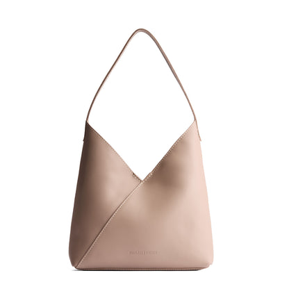 Stone*Large | Mid-size shoulder bag with magnetic snap closure