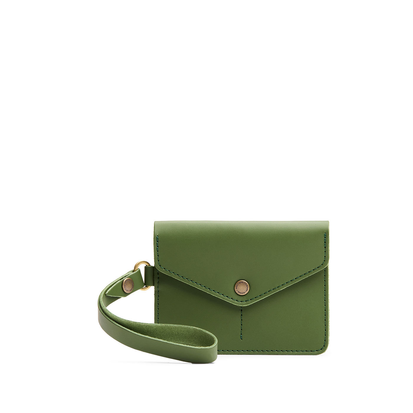 Cactus | Small Leather Passport Wristlet