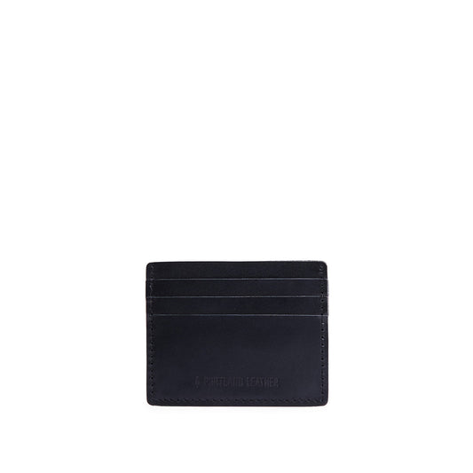 Nero | Slim wallet with three card slots and a top slot