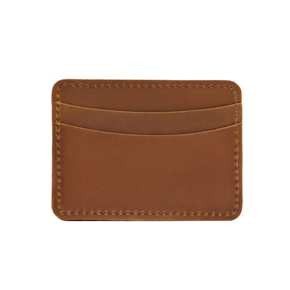 Canyon | Minimalist leather wallet with card slots and PLG logo