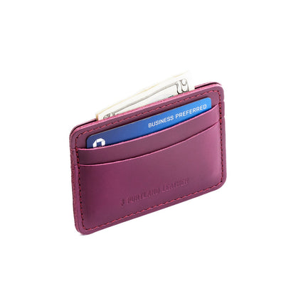 Lollipop | Minimalist leather wallet with card slots and PLG logo