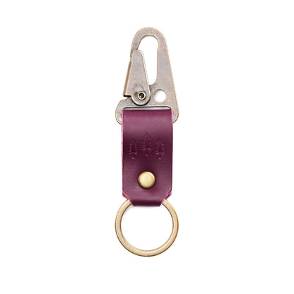 Lollipop*Short | leather logo branded keychain