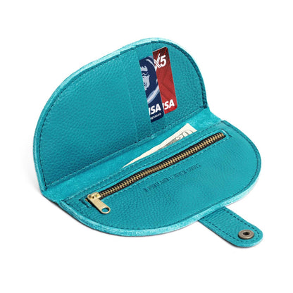 Baja | Semicircle bifold wallet with snap closure