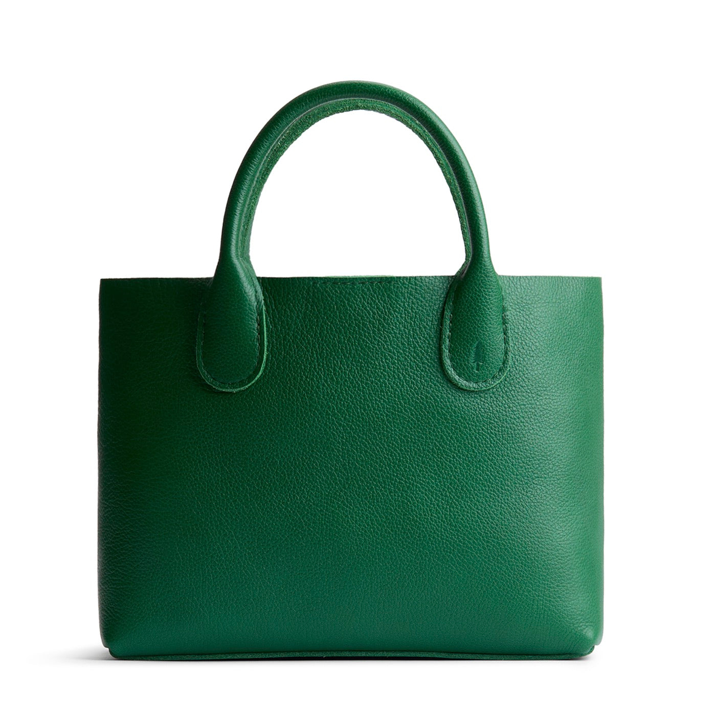 Bacalar*Large | Mid-size tote purse with structured leather handles and crossbody strap