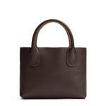 Grizzly*Small | Petite tote purse with structured leather handles and crossbody strap