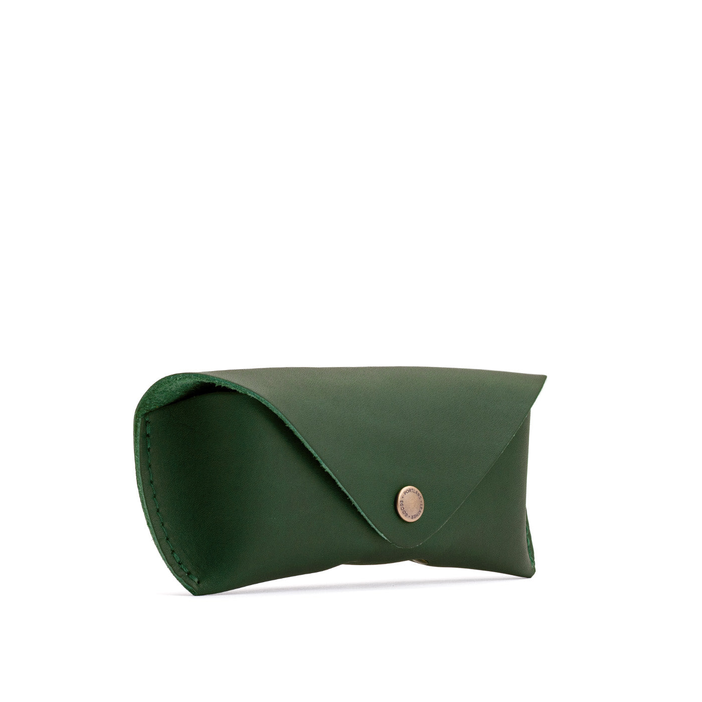Aruba | Leather sunglasses case with snap closure