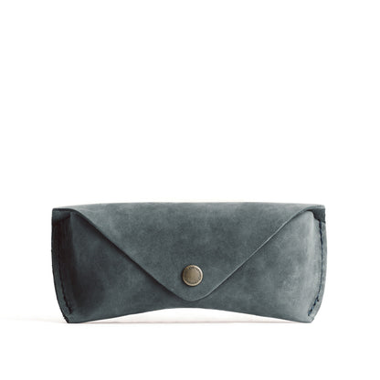 Storm | Leather sunglasses case with snap closure