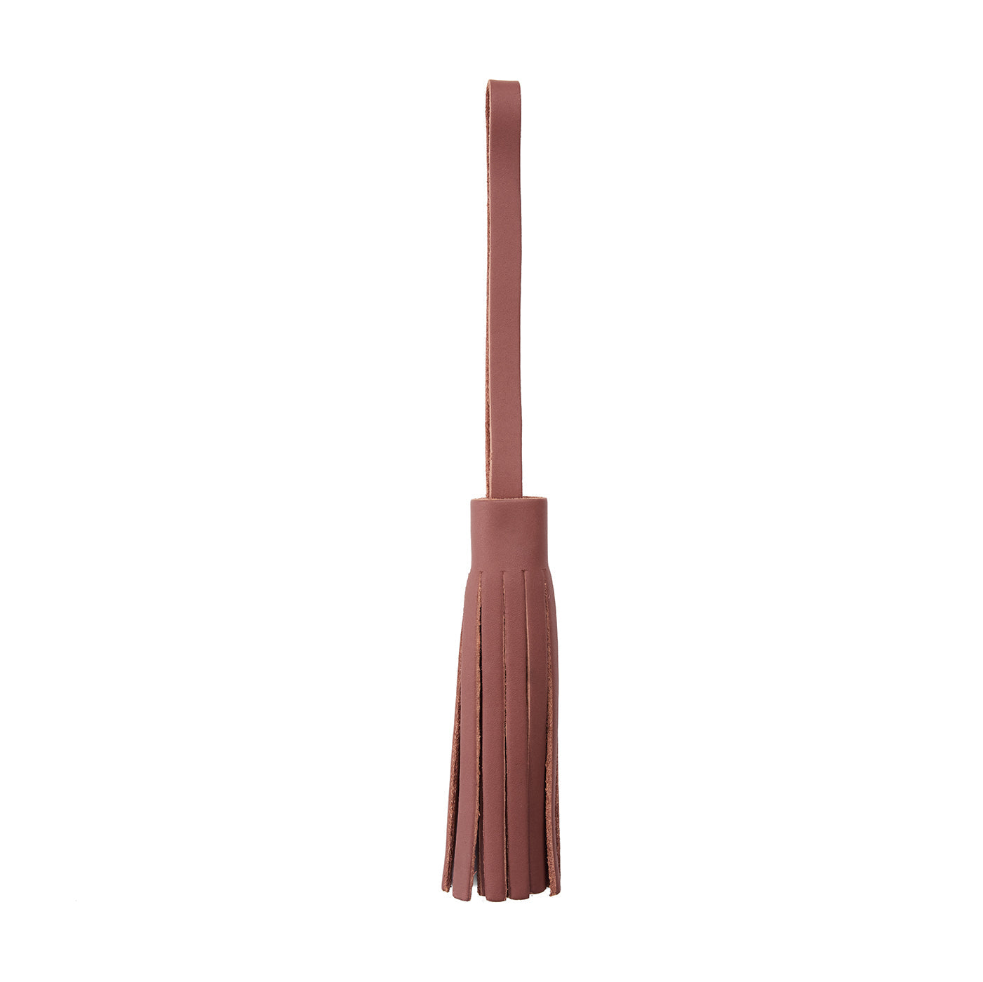 Sunkissed*Large | Fringed leather tassel with leather loop