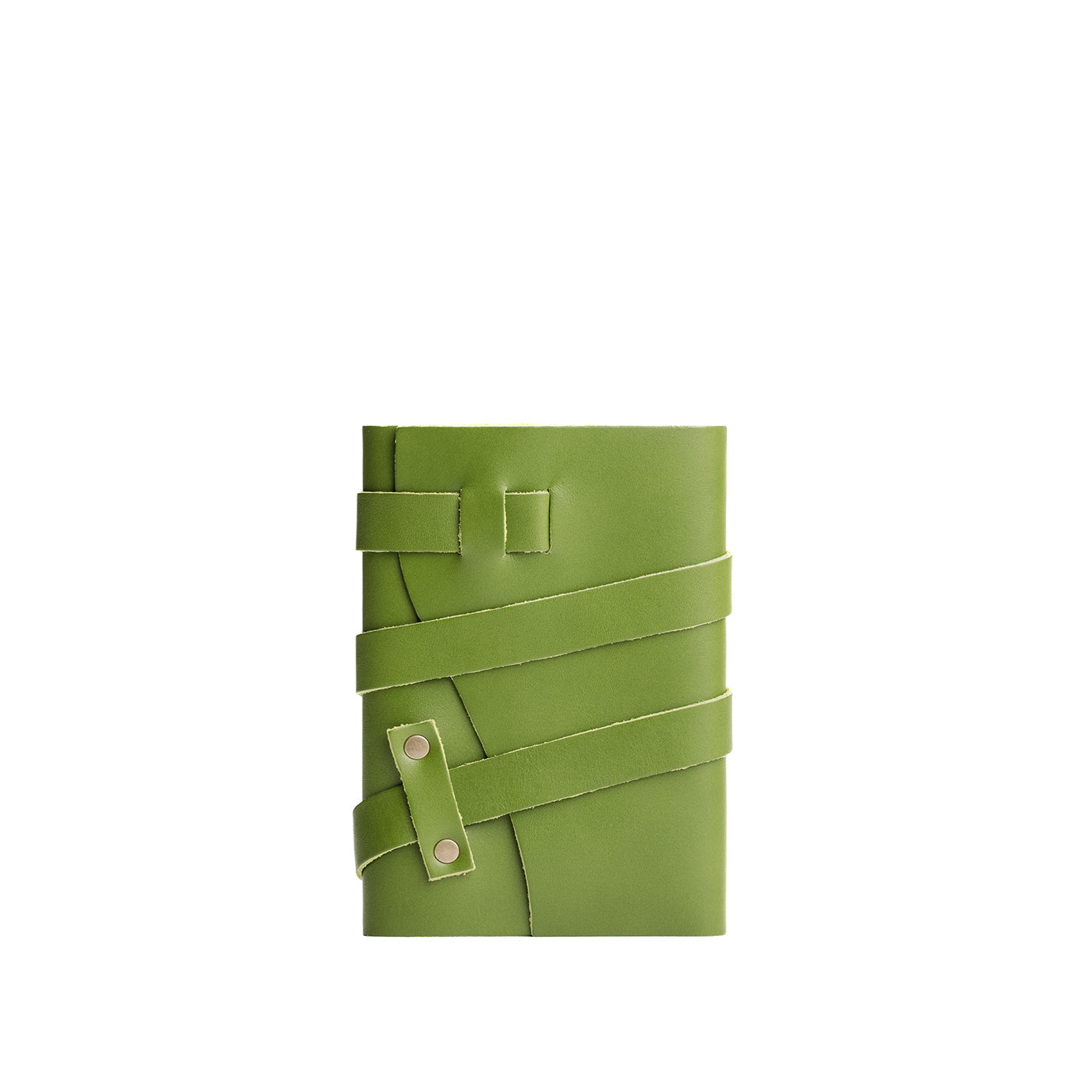 Green Apple*Small | Wrap Journal closed