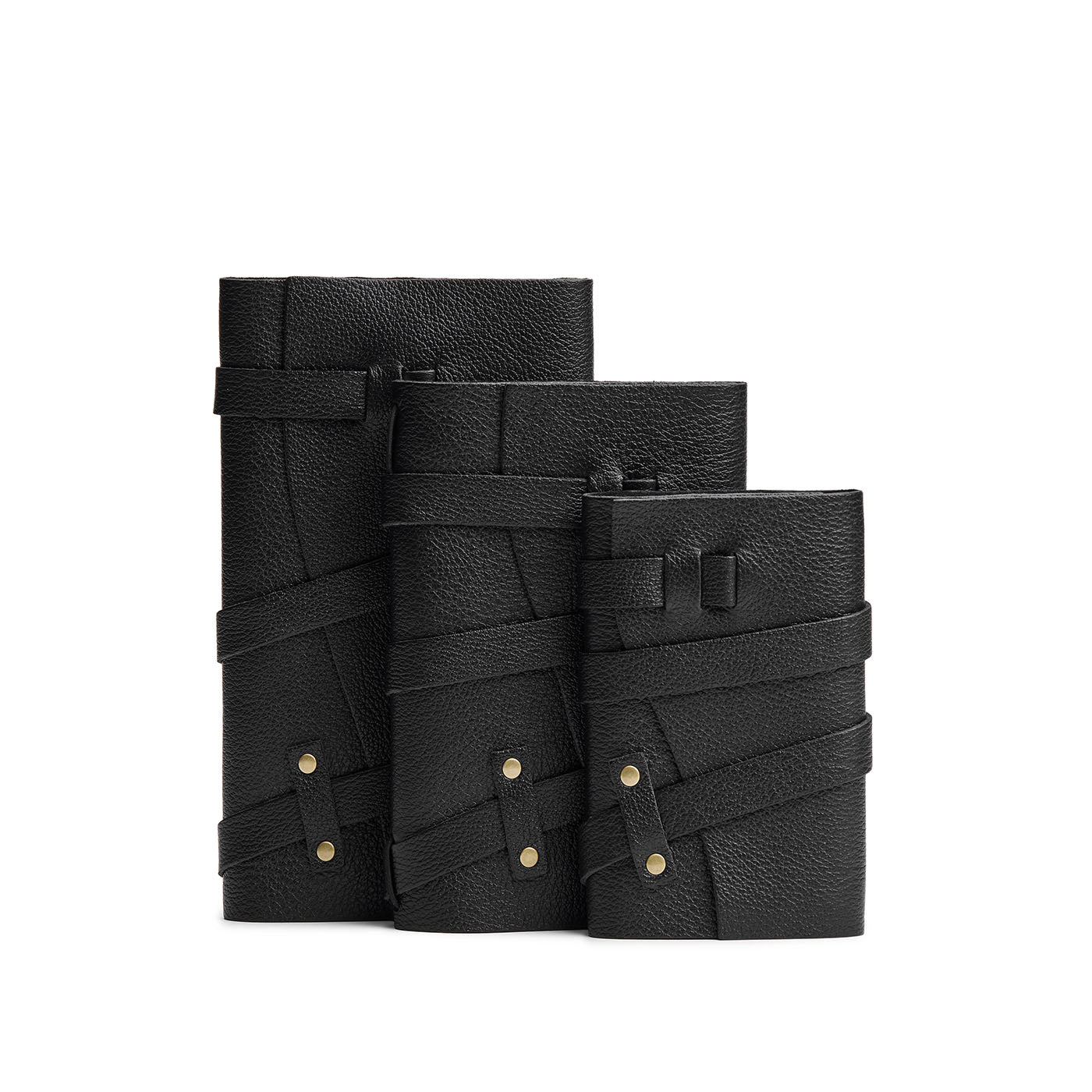 Pebbled--black | Wrap Journal comparison