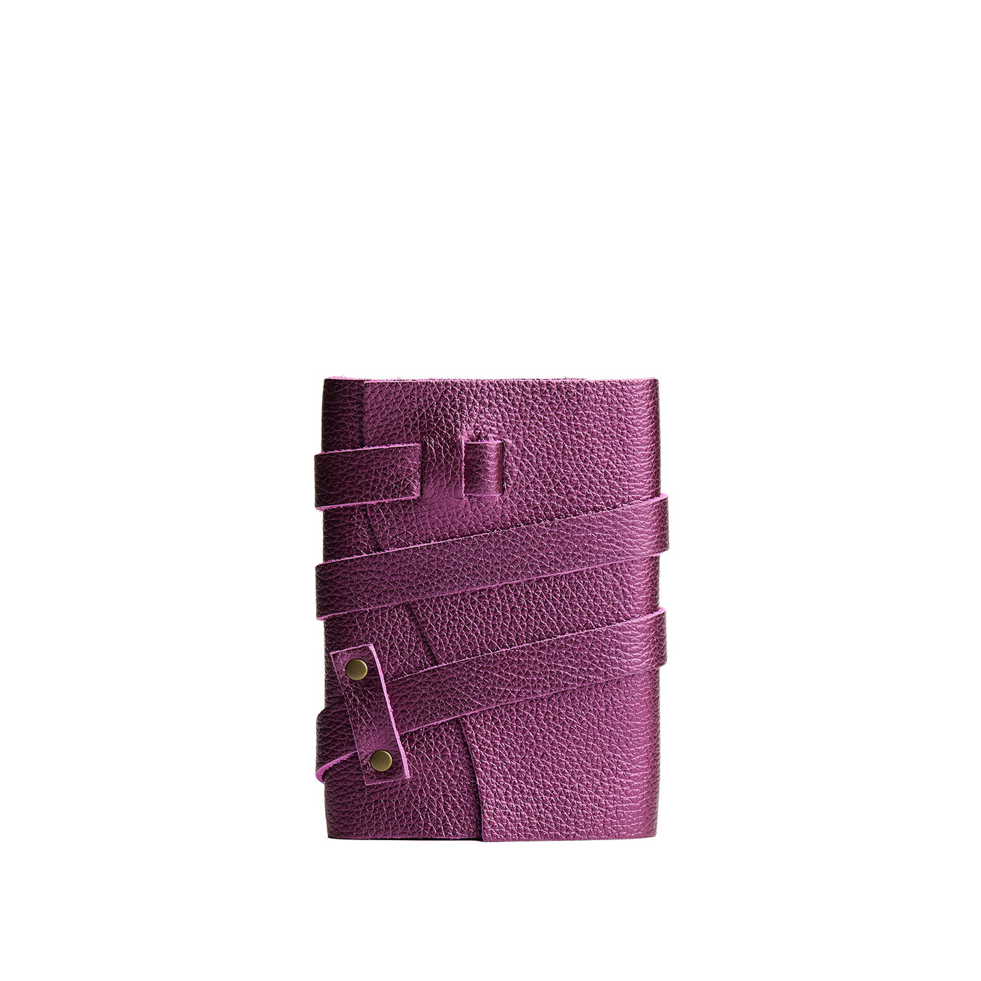 Ultra Violet*Small | Wrap Journal closed