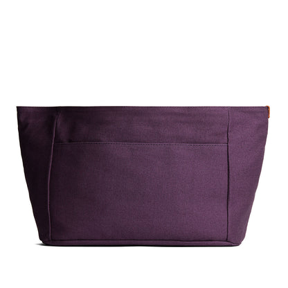 Mystic*Zipper*Large | Large canvas bag insert for organization