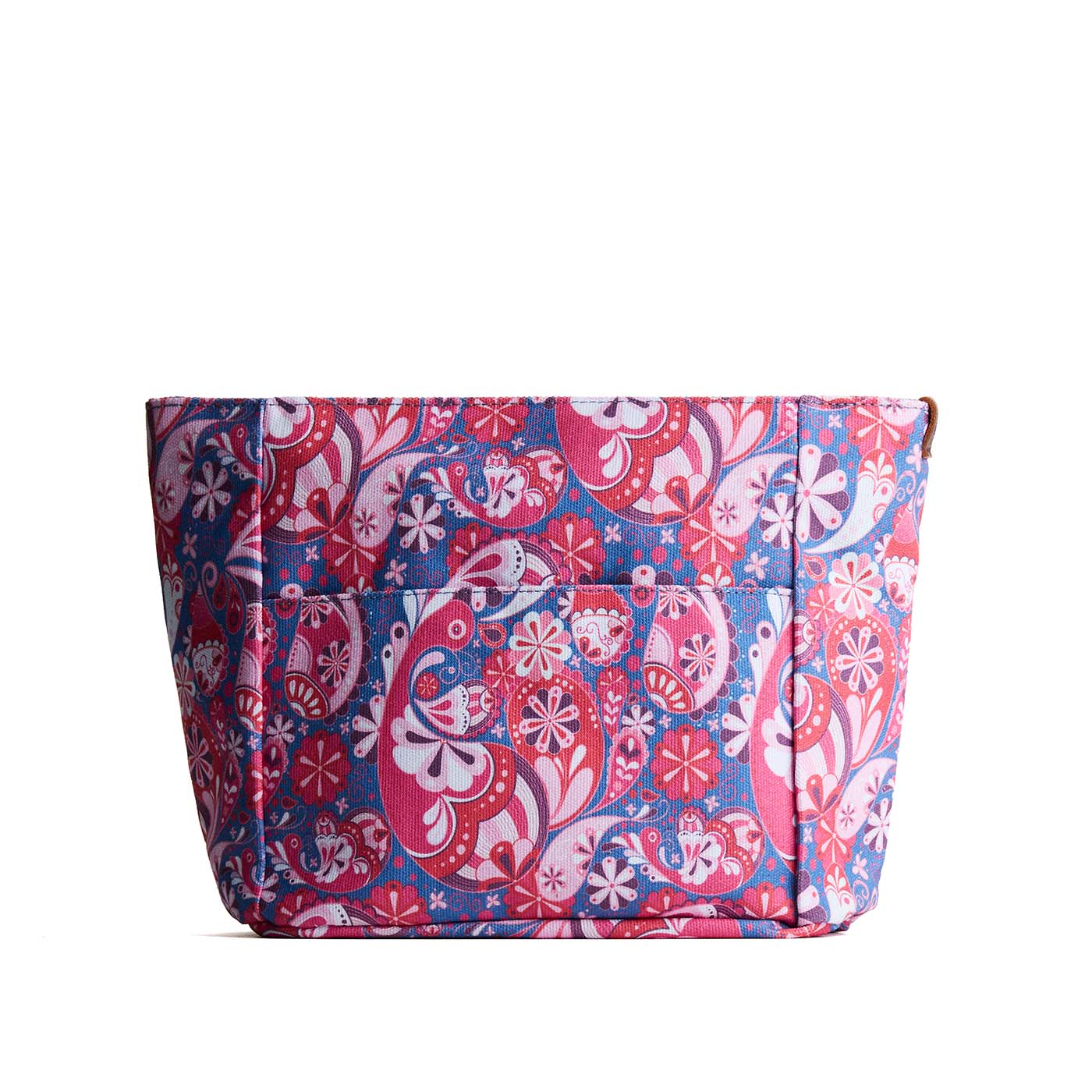 Floralis*Zipper*Medium | Printed canvas organizer with pockets