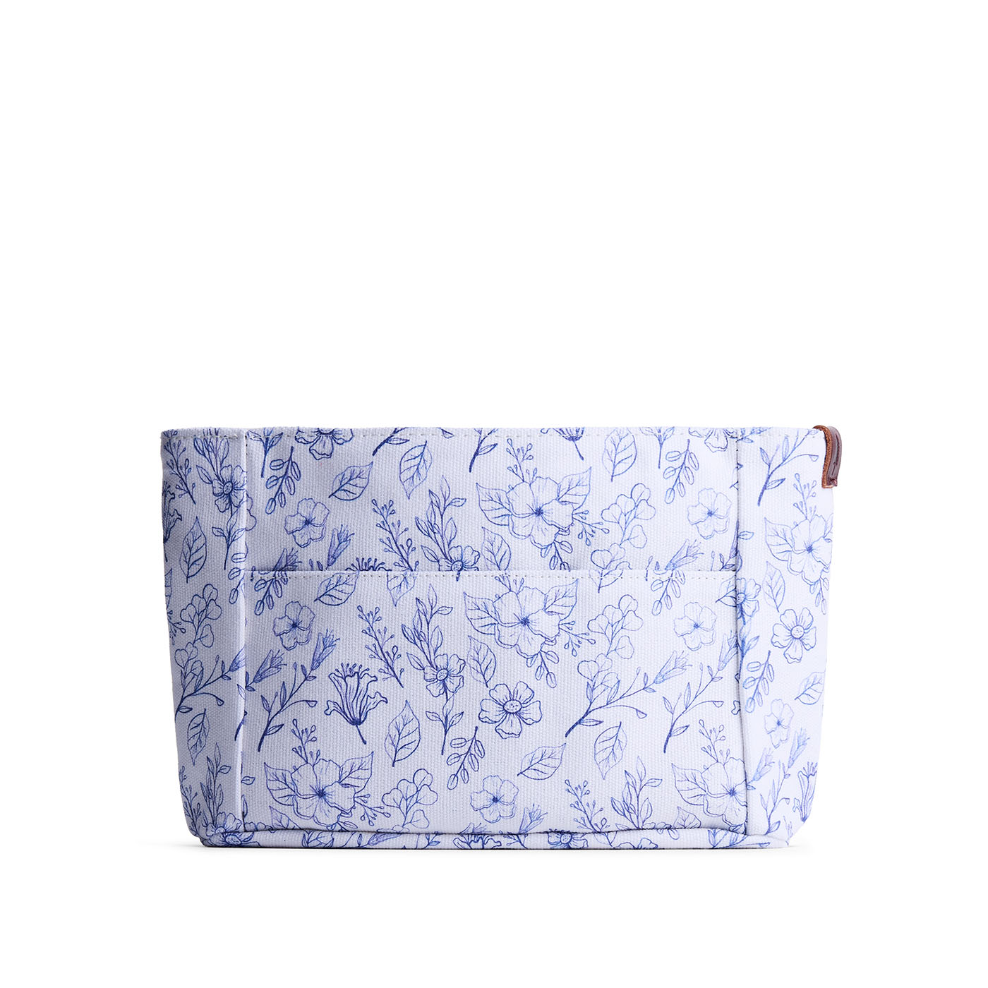 Marbella*Zipper*Small | Printed canvas organizer with pockets