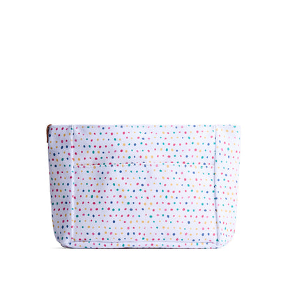 Sprinkles*Zipper*Small | Printed canvas organizer with pockets
